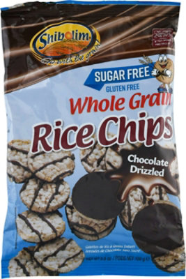 Shibolim Whole Grain Sugar Free Chocolate Rice Chips - 3.5 Oz - Image 2