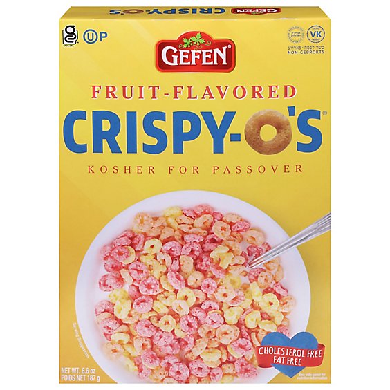 Crispy-Os Cereal Fruit Flavored - 6.6 Oz