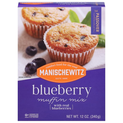 Manischewitz Muffin Mix Blueberry - 12 Oz - Image 3