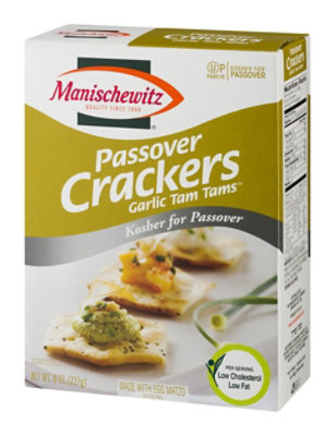 Manischewitz Tam Tam Garlic Crackers - 8 Oz - Image 4