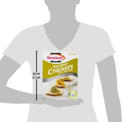 Manischewitz Tam Tam Garlic Crackers - 8 Oz - Image 5