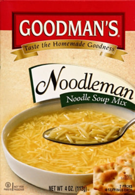 Goodmans Soup Mix Noodleman 2 Pack - 4 Oz - Image 2