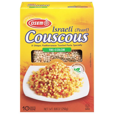 Osem Israeli Pearl Tri-Color Couscous - 8.8 Oz - Image 3