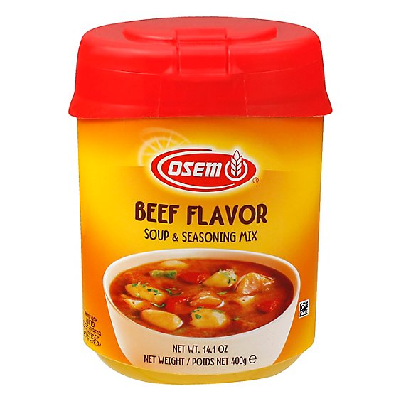 Osem Soup & Seasoning Mix Beef Flavor - 14.1 Oz