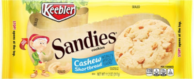 Keebler Sandies Cookies Cashew - 11.2 Oz