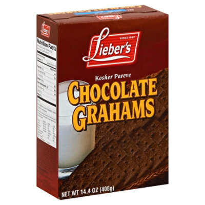 Liebers Chocolate Graham Crackers - 14.4 Oz - Image 1