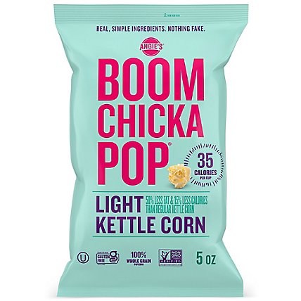 Angie's BOOMCHICKAPOP Light Kettle Corn Popcorn - 5 Oz - Image 2