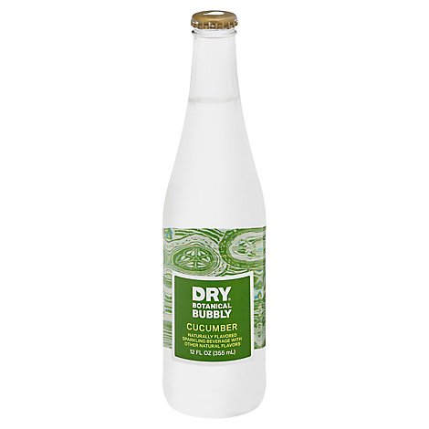 Dry Sparkling Beverage Cucumber - 4-12 Fl. Oz.