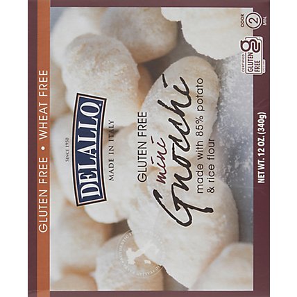 DeLallo Pasta Gnocchi Potato Gluten Free Box - 12 Oz - Image 6