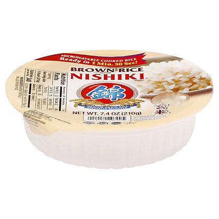 Nishiki Rice Brown Premium Whole Grain - 7.4 Oz - Image 3