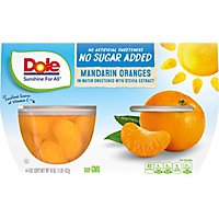 Dole Mandarin Oranges No Sugar Added Cups - 4-4 Oz - Image 2