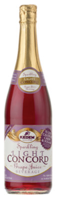 Kedem Sprklng Light Concord Grape Juice - 25.4 Oz
