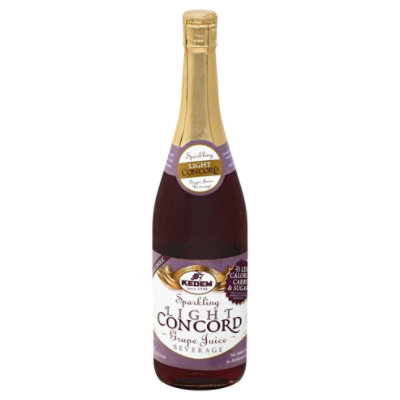Kedem Sprklng Light Concord Grape Juice 25.4 Oz Kings Food Markets