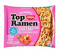 Nissin Top Ramen Ramen Noodle Soup Shrimp Flavor - 3 Oz