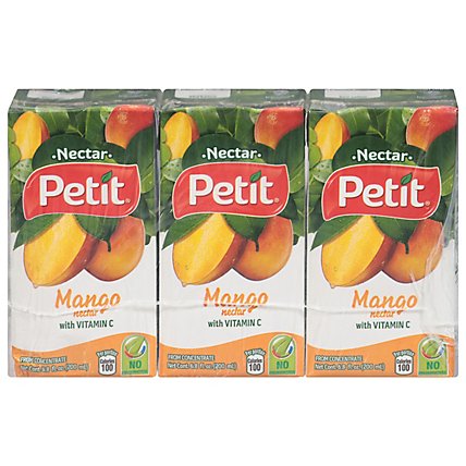 Petit Nectar With Vitamin C Mango Pack - 3-6.8 Fl. Oz. - Image 2