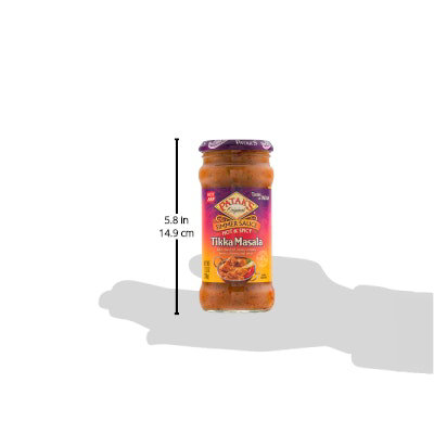 Pataks Tikka Masala Hot & Spicy Original Simmer Sauce - 12.3 Oz - Image 5