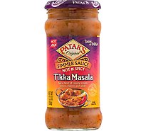Pataks Tikka Masala Hot & Spicy Original Simmer Sauce - 12.3 Oz