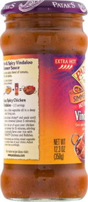 Pataks Original Simmer Sauce Hot And Spicy Vindaloo - 12.3 Oz - randalls