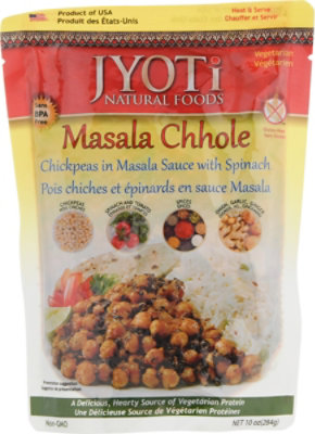 Jyoti Indian Cuisine Chickpeas With Spinach Masala Chhole - 10 Oz - Image 2