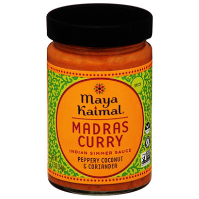 Maya Kaimal Indian Simmer Sauce Madras Curry Medium - 12.5 Oz - Image 3