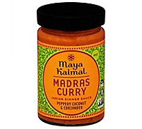 Maya Kaimal Indian Simmer Sauce Madras Curry Medium - 12.5 Oz
