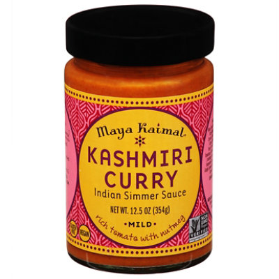 Maya Kaimal All Natural Kashmiri Curry Mild Indian Simmer Sauce - 12.5 ...