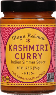 Maya Kaimal All Natural Kashmiri Curry Mild Indian Simmer Sauce - 12.5 Oz - Image 2