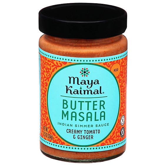 Maya Kaimal All Natural Butter Masala Medium Indian Simmer Sauce - 12.5 Oz