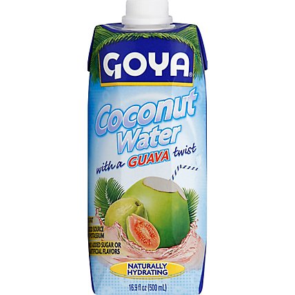 Goya Coconut Water With A Guava Twist Brick - 16.9 Oz - Image 2