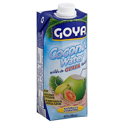 Goya Coconut Water With A Guava Twist Brick - 16.9 Oz - Image 1