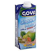 Goya Coconut Water With A Guava Twist Brick - 16.9 Oz - Image 1