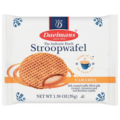 Daelmans Jumbo Creamy Caramel Wafer - 1.38 Oz - Image 1