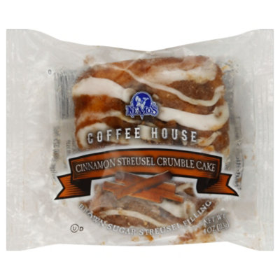 Ne-Mos Coffee House Crumble Cake Coffee House Cinnamon Streusel - 4 Oz