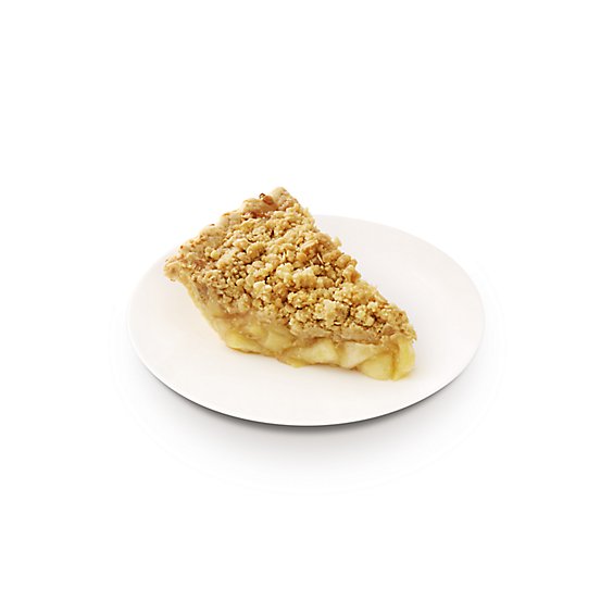 Bakery Pie Slice Dutch Apple - Each (580 Cal)