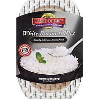 Taste Of Rice White Basmati Rice - 8.8 Oz - Image 2