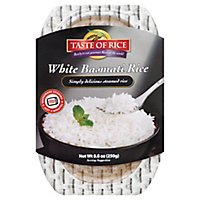 Taste Of Rice White Basmati Rice - 8.8 Oz - Image 1