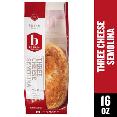La Brea Bakery Three Cheese Semolina Loaf Bread - 16 Oz. - Image 2