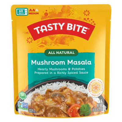 Tasty Bite Heat And Eat Mshroom Takatak - 10 Oz