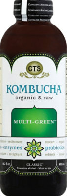 GT's Synergy Multi-Green Kombucha - 16.2 Fl. Oz.