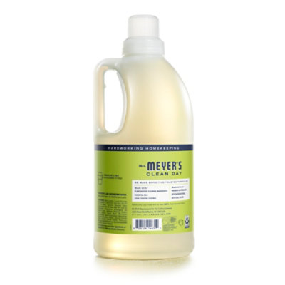 Mrs. Meyers Clean Day Laundry Detergent Lemon Verbena 64 fl oz - Image 6