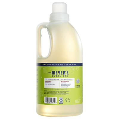 Mrs. Meyers Clean Day Laundry Detergent Lemon Verbena 64 fl oz - Image 3