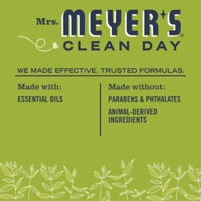 Mrs. Meyers Clean Day Laundry Detergent Lemon Verbena 64 fl oz - Image 4