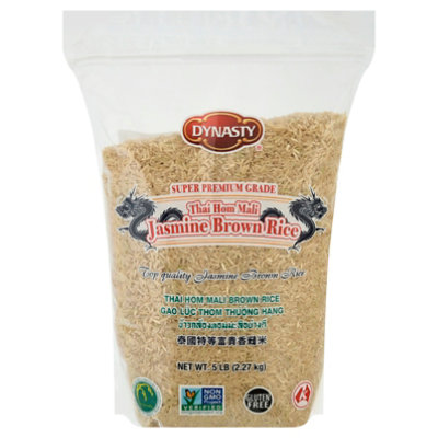 Dynasty Rice Brown Jasmine - 5 Lb