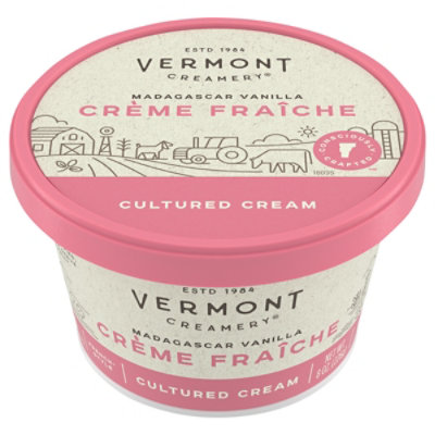 Vermont Creamery Cultured Cream French Style Madagascar Vanilla - 8 Oz - Image 2
