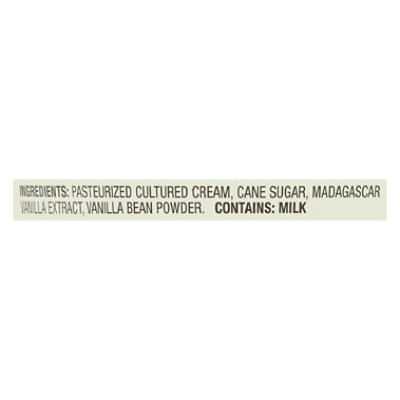 Vermont Creamery Cultured Cream French Style Madagascar Vanilla - 8 Oz - Image 4