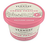 Vermont Creamery Cultured Cream French Style Madagascar Vanilla - 8 Oz