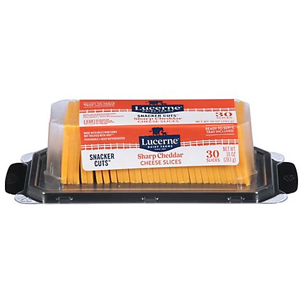 Lucerne Cheese Tray Sharp Cheddar - 10 Oz - Image 2