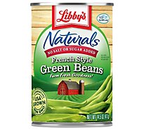 Libbys Naturals Green Beans French Style - 14.5 Oz