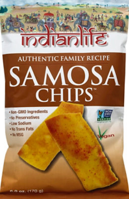 Indianlife Foods Samosa Chips - 6 Oz - Image 2