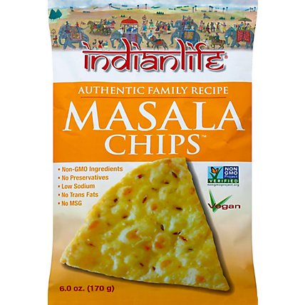 Indianlife Foods Masala Chips - 6 Oz - Image 2
